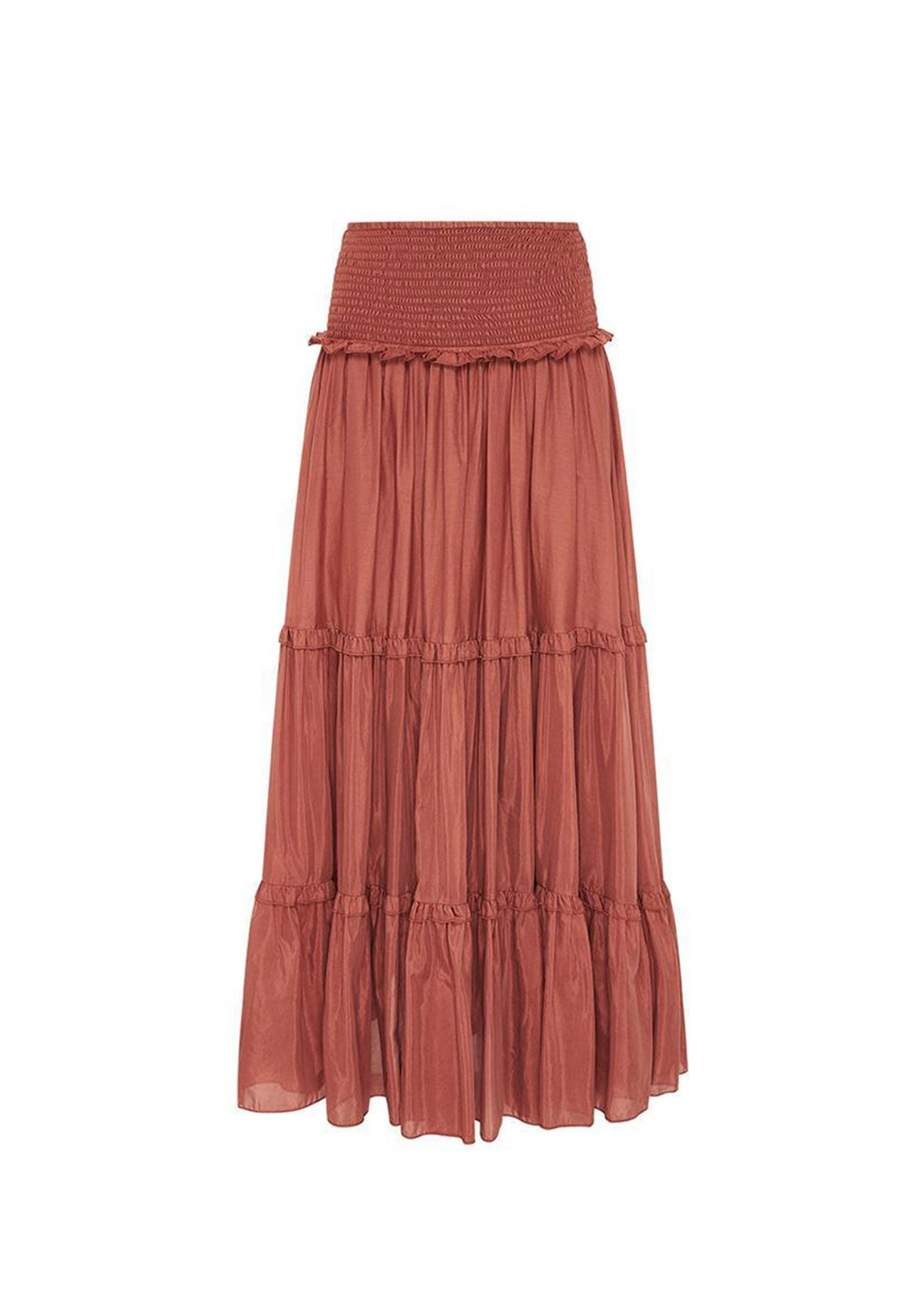 Bird & Knoll Yasmine Tierred Skirt