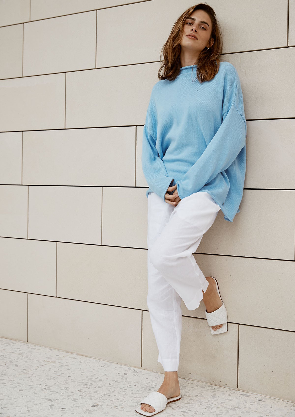 Alessandra Brianna Sweater - Periwinkle