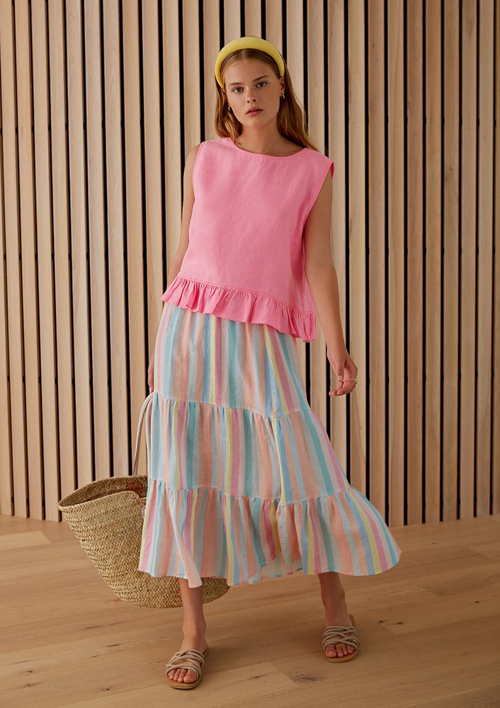 Alessandra Rainbow Delilah Skirt