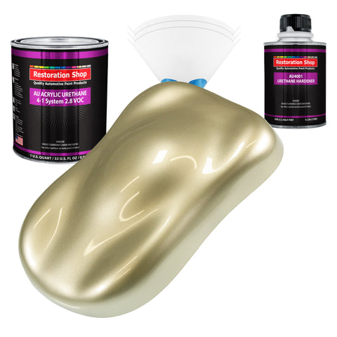 Antique Gold Metallic Acrylic Urethane Paint Kit 