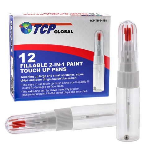 TRUGFONE Touch Up Paint Pen 6 Pack Pens Fillable Paint Touch Up
