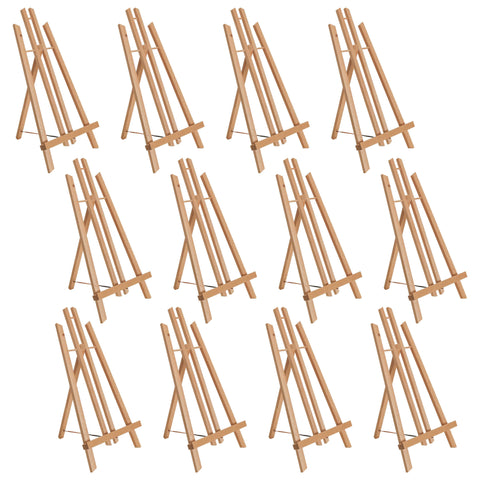 10.5 Small Tabletop Display Stand A-Frame Artist Easel, 12 Pack