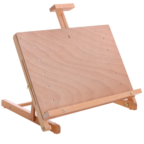 Medium Wooden H-Frame Studio Easel with Artist Storage Tray - Adjusts to 96  High, Easel - Harris Teeter