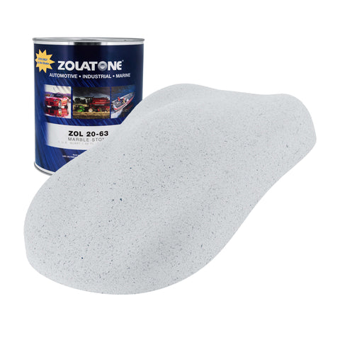 Zolatone White/White - 20 Series Stock Color Spatter Finish, Gallon 