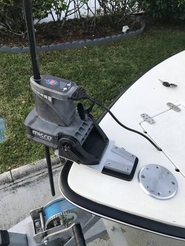 Easiest Way To Mount A Micro Power-Pole On A Skiff