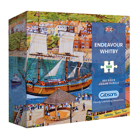 Endeavour Whitby 500 piece jigsaw puzzle