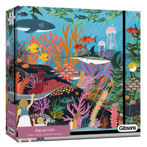 Aquarium 1000 piece jigsaw puzzle