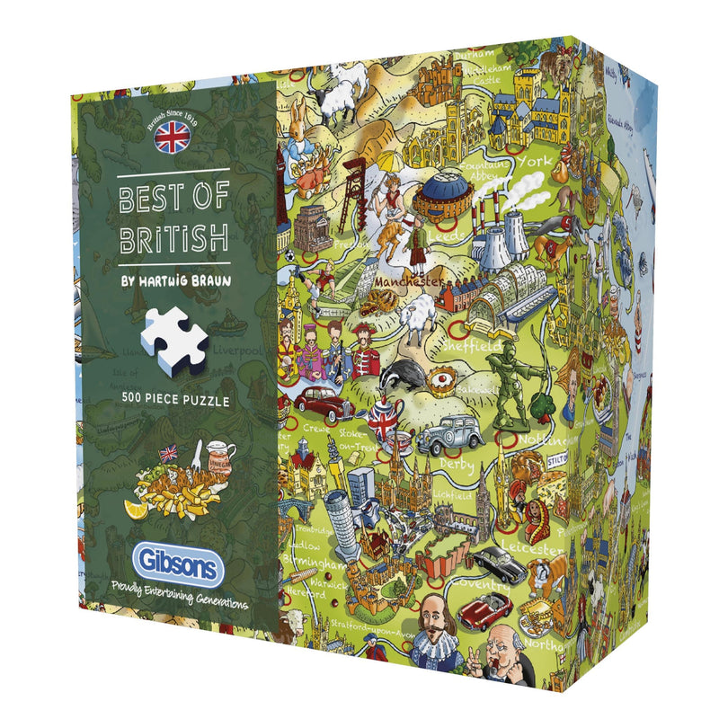 Gibson 500 Piece Jigsaw Puzzles Uk For Sale Off 71