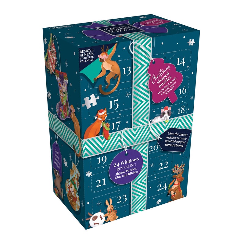 Merry Mischief Jigsaw Puzzle Advent Calendar Adults Gibsons