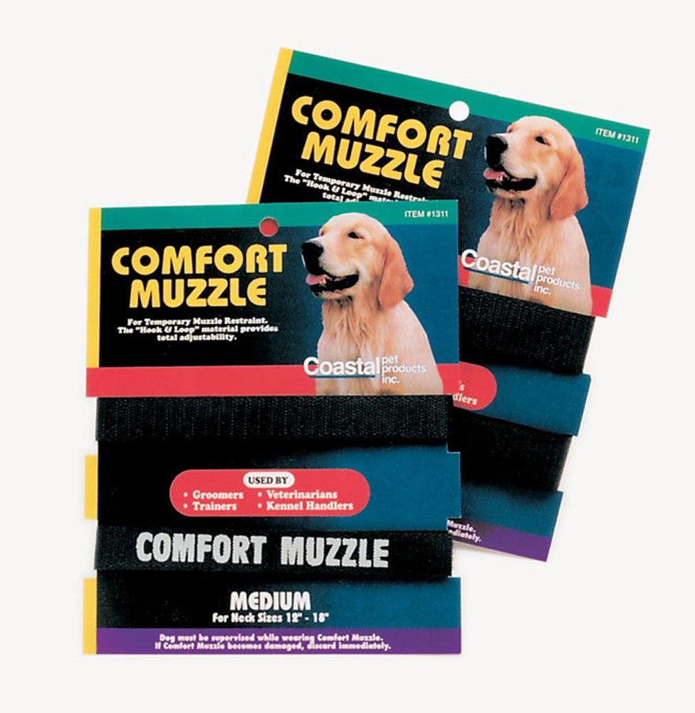 Comfort Muzzle Adjustable Muzzle For Dogs 12 In - 18 In, Medium