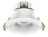 recessed LED deepset downlight in white plus gimbal modern affordable product
