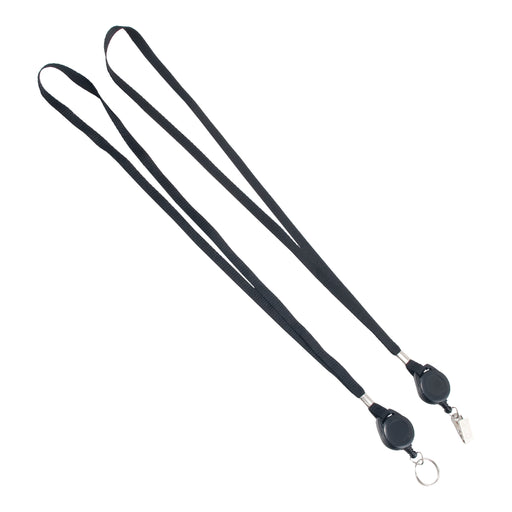 Advantus ID/Convention Neck Pouch Lanyard, Horizontal, 4 in. x
