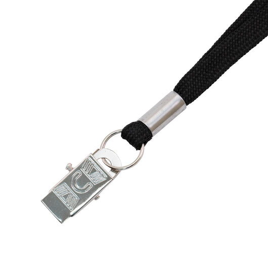 Advantus Metal Flat Clip Lanyard, Black, 100/BX — Shop Advantus