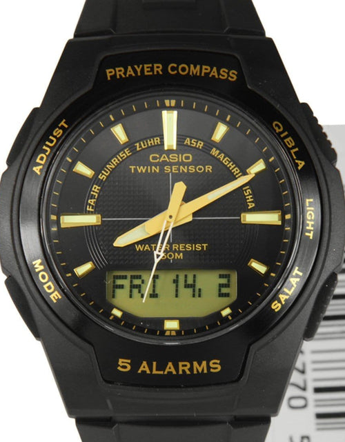 Load image into Gallery viewer, CPW-500H-1AV CPW-500H-1A Casio Islamic Prayer Compass Watch - Watch Keepers
