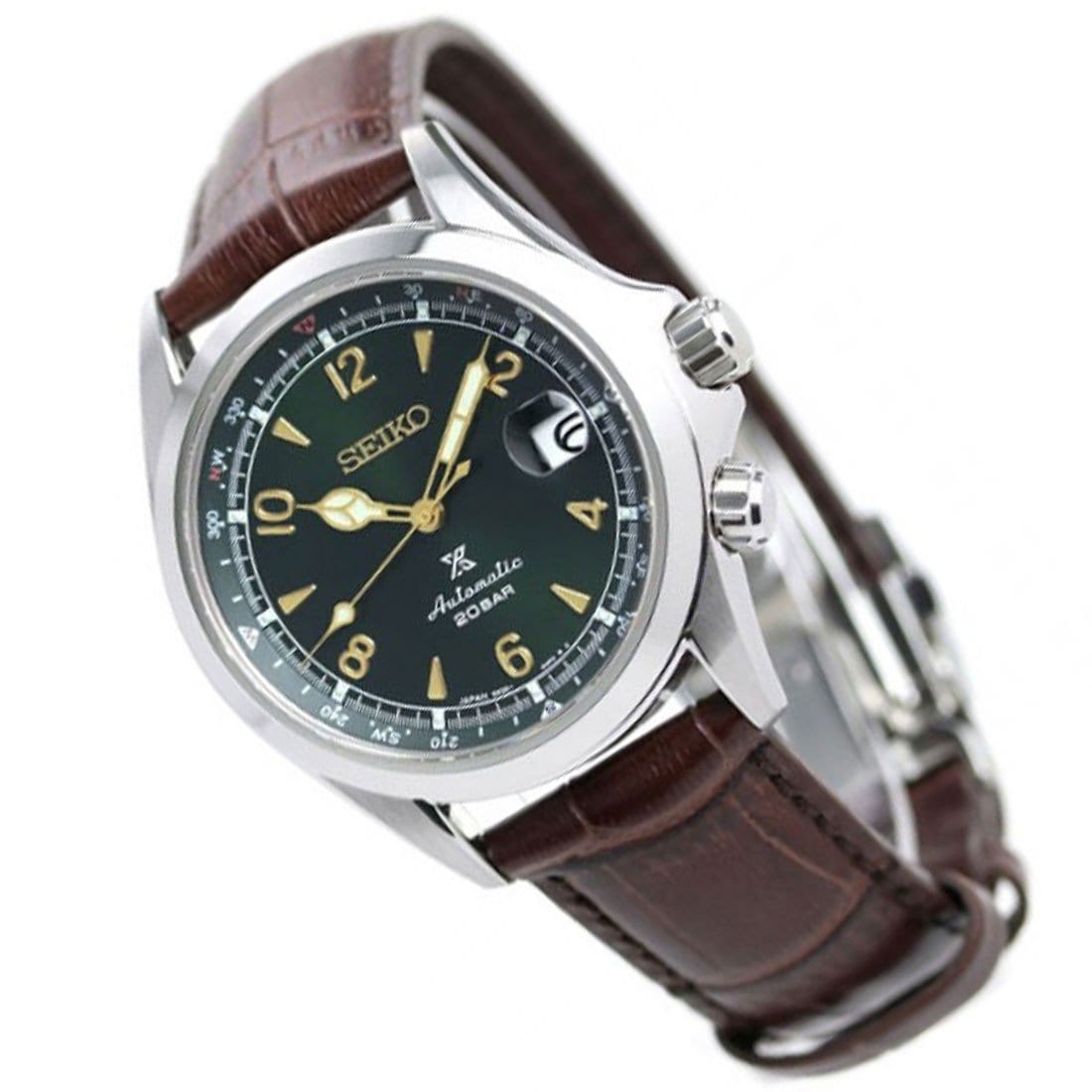 Seiko SPB121 SPB121J SPB121J1 Alpinist Prospex Leather Diving Watch –  Watchkeeper