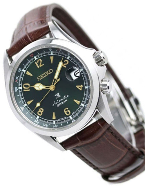 Seiko SPB121 SPB121J SPB121J1 Alpinist Prospex Leather Diving Watch –  Watchkeeper