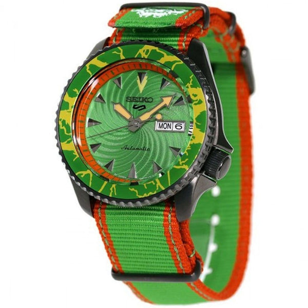 SEIKO 5 SPORTS STREET FIGHTER V BLANKA MODEL SBSA083 MADE IN JAPAN