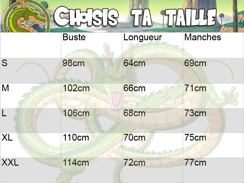 guide des tailles