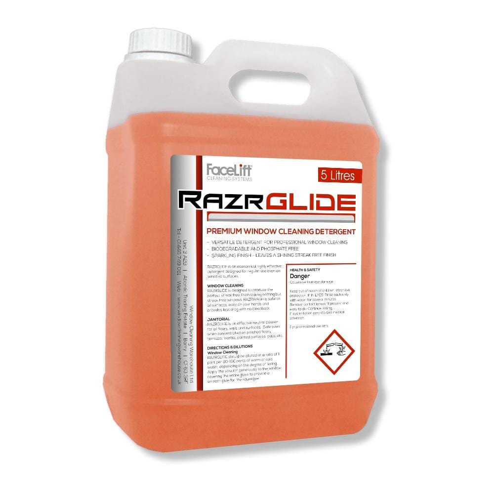 FaceLift® RazrGLIDE Window Cleaning solution