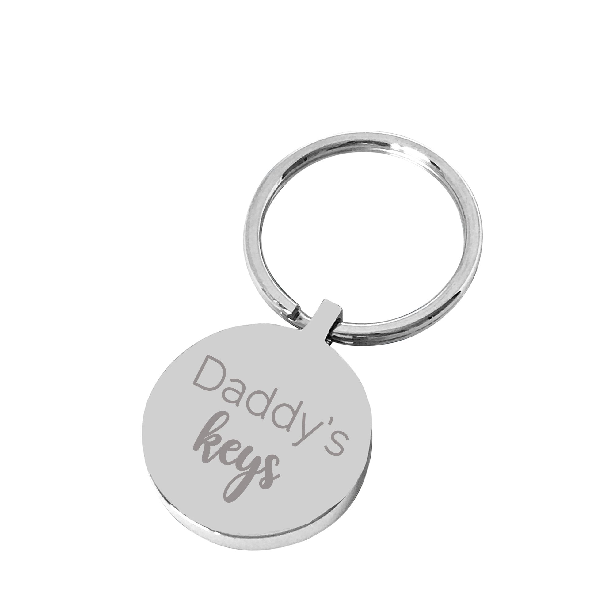 daddy and me keyring