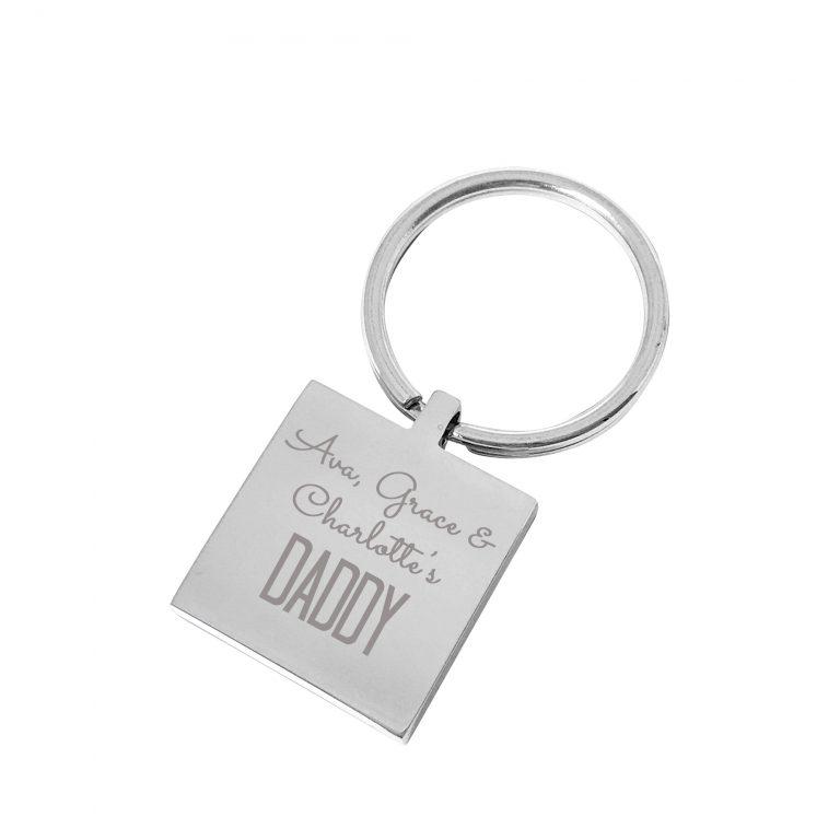 daddy and me keyring