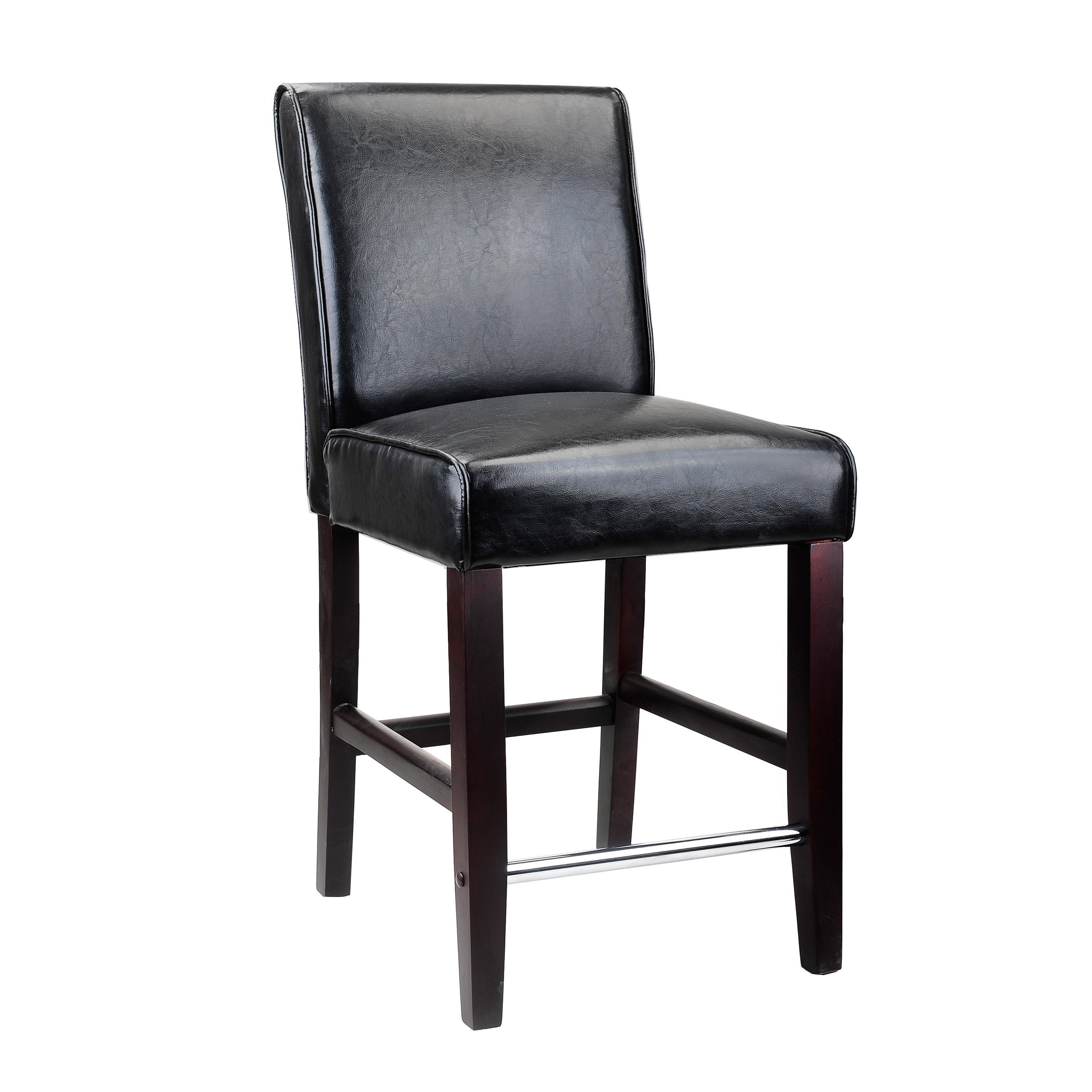 Leather Counter Height Bar Stool Corliving Furniture Us