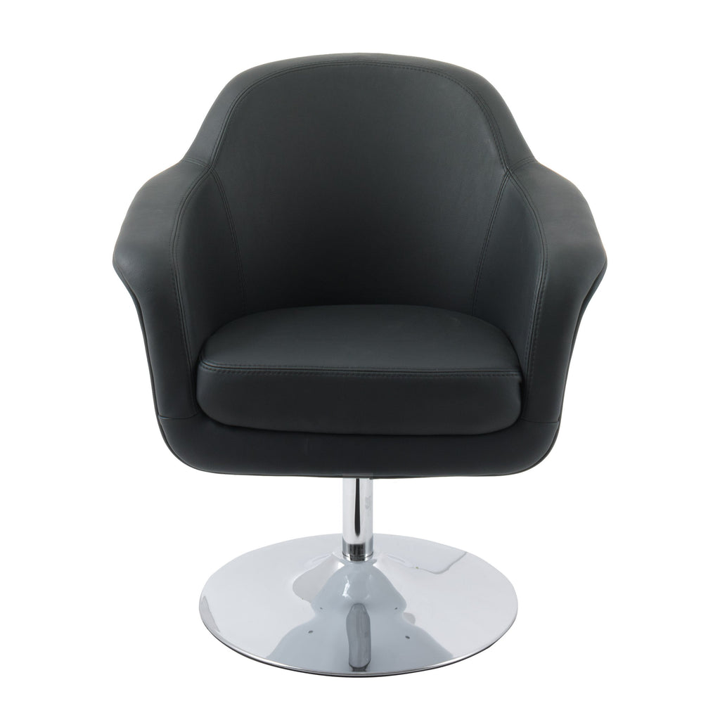 Modern Bonded Leather Accent Chair - *CLEARANCE - Final Sale