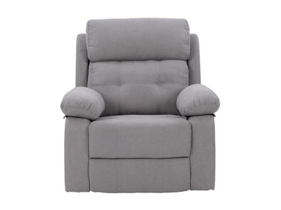 light grey Extra Wide Recliner Oren Collection product image by CorLiving#color_light-grey