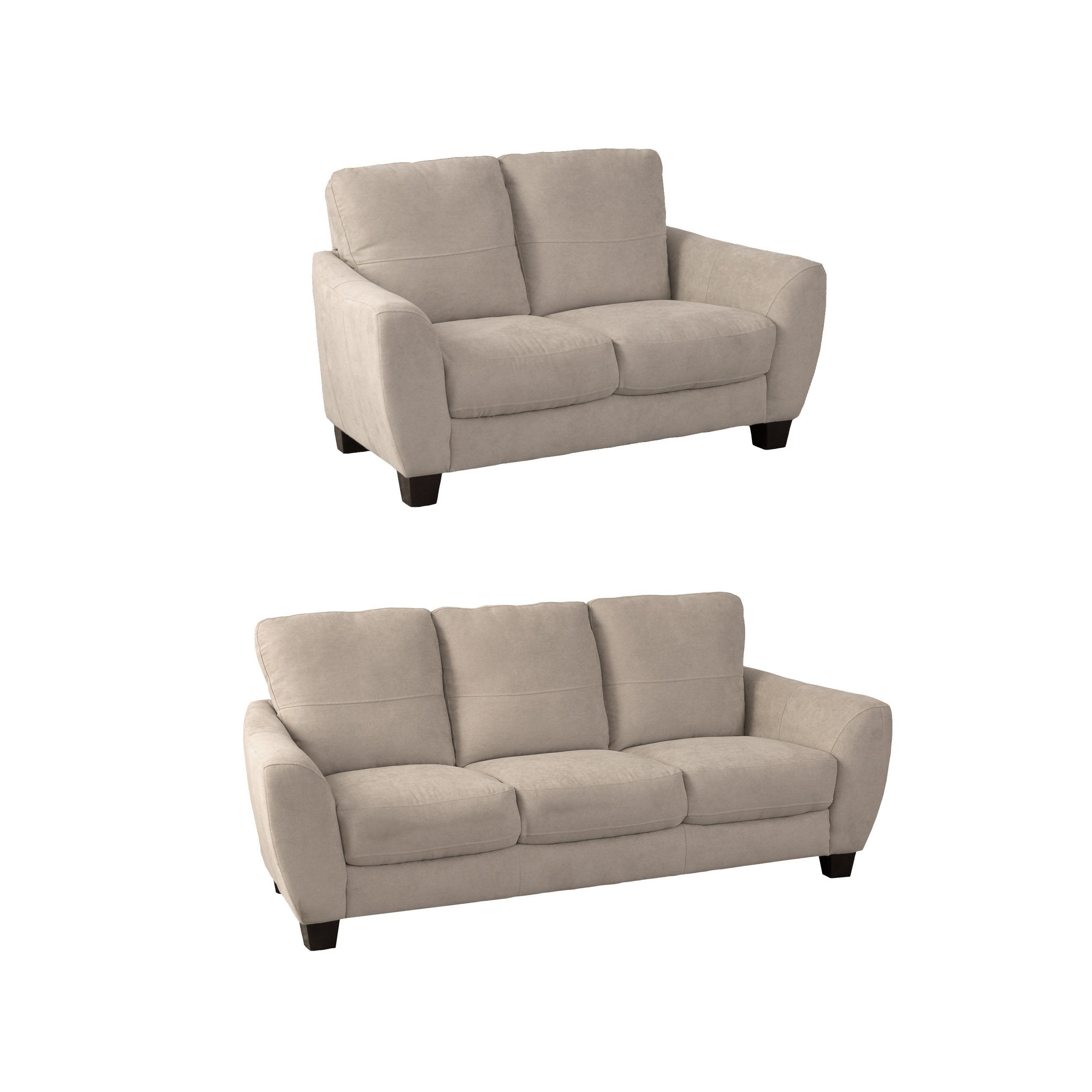 2pc Bonded Leather Sofa Set - *CLEARANCE* — CorLiving Furniture US
