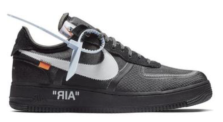 air force x off white negras