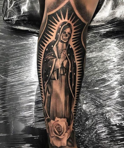 Gandalf Tattoo  tattoos by Stela  Santa Muerte  709