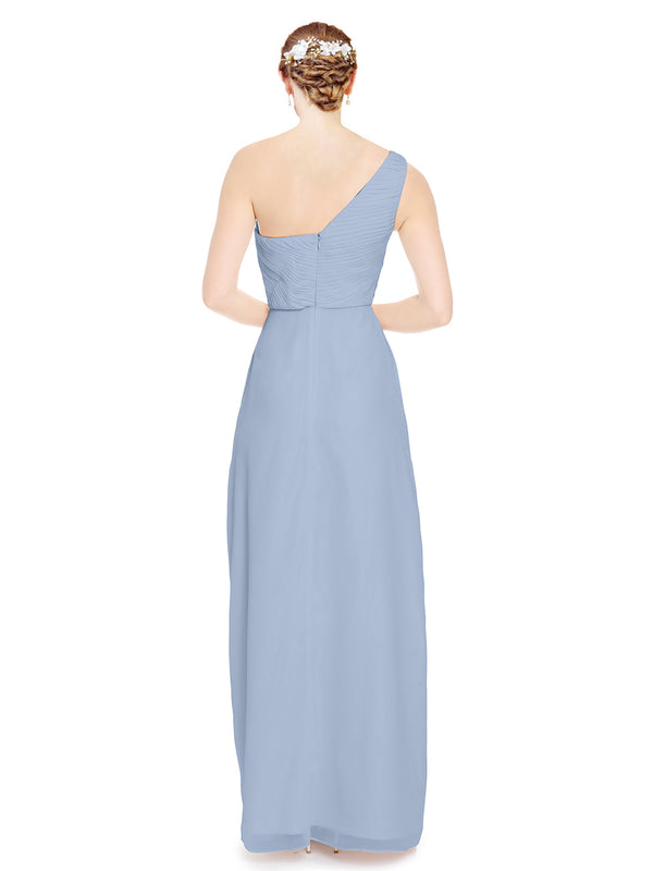 periwinkle bridesmaid dress