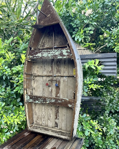 Outdoor Shower in a boat