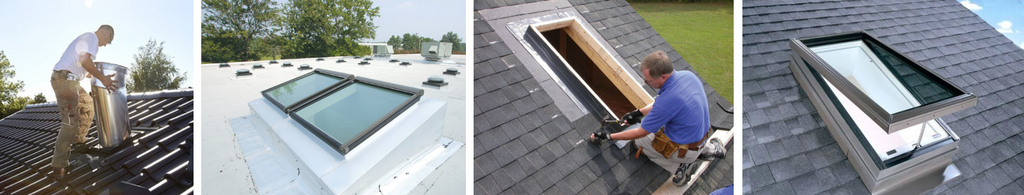 skylight being installed by a Gold Coast Velux certfied installer 