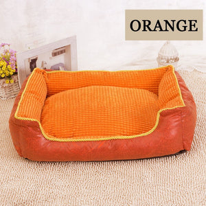 leather dog beds for large dogs