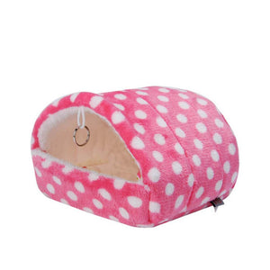 Hamster Bed Hamster House Small Pet Sleeping Bed For Rat Plush Soft Cage Bed Rat Ne Warm House Hamster Accessories