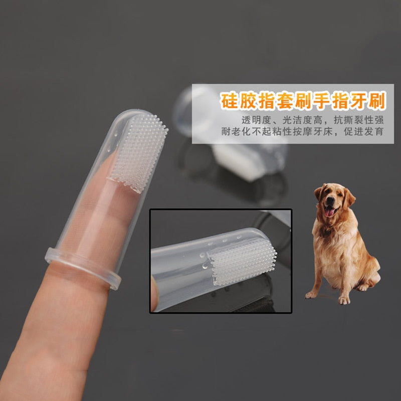 finger brush for small dogs