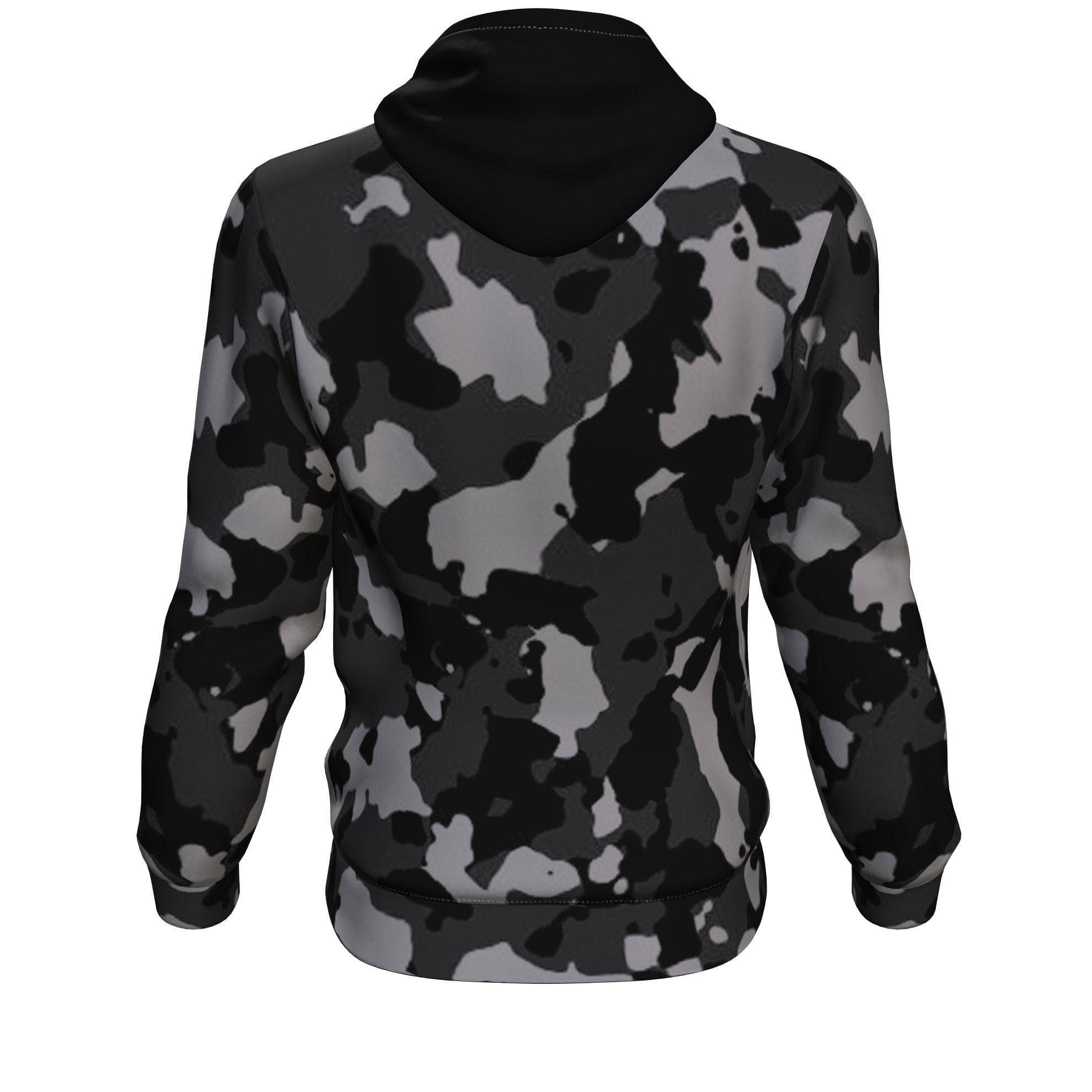 black and white camo hoodie