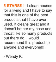 clean & simple SUPER CLEANER concentrate review Wendy K.
