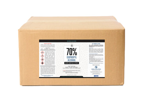 This product is ideal for surfaces that you might not want a water-based disinfectant on.   70% Isopropyl Alcohol Aerosol Surface Spray is:  %u2022 Fast Drying  %u2022 Easy & Ready to Use Aerosol Can  %u2022 California Prop 65 Compliant  %u2022 First Responder Preferred Product   %u2022 Sprays evenly every time