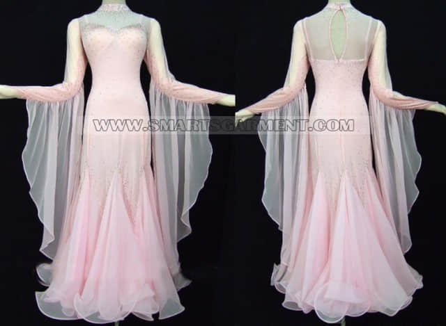 big size ballroom dancing apparels,plus size ballroom competition dance garment,dance team wear