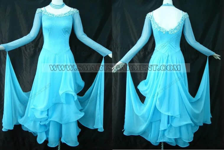 quality ballroom dancing clothes,big size ballroom competition dance garment,dance team attire