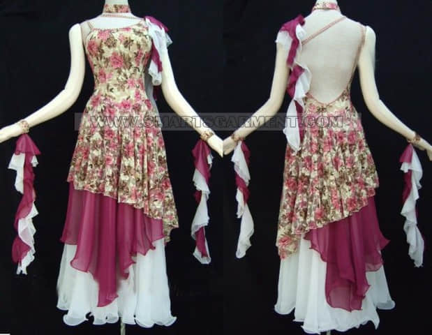 brand new ballroom dancing apparels,ballroom competition dance clothes outlet,Foxtrot attire