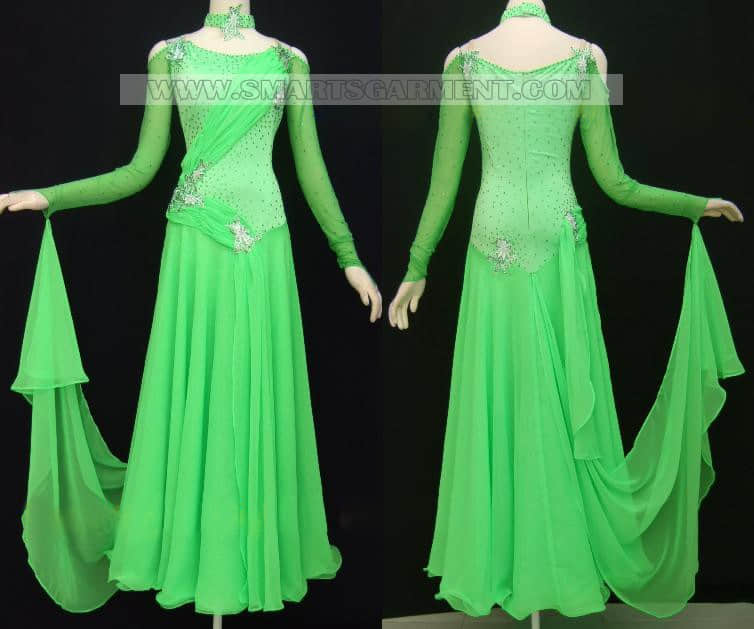 tailor made ballroom dancing apparels,sexy ballroom competition dance garment,dance team outfits