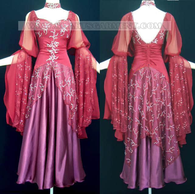 selling ballroom dance apparels,selling ballroom dancing garment,custom made ballroom competition dance garment