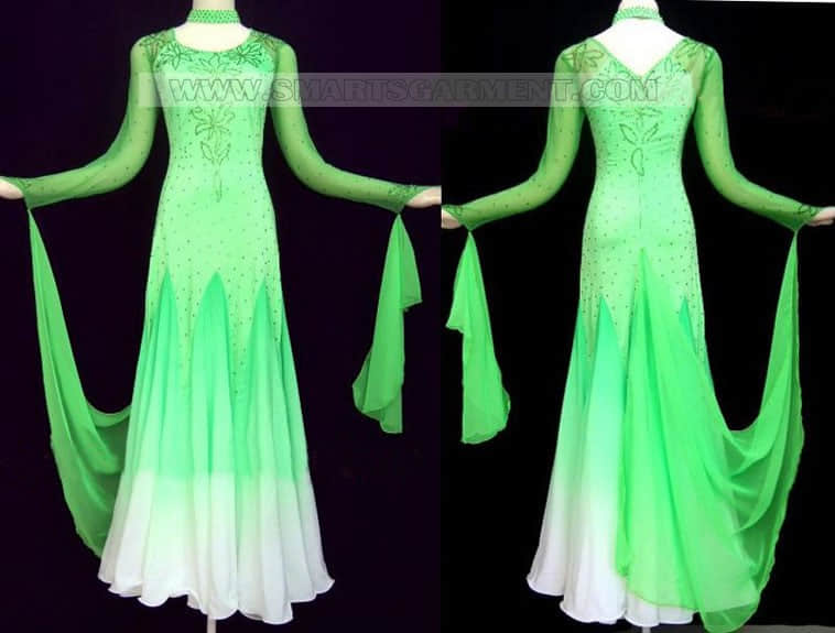 customized ballroom dancing clothes,brand new ballroom competition dance clothing,Dancesport attire