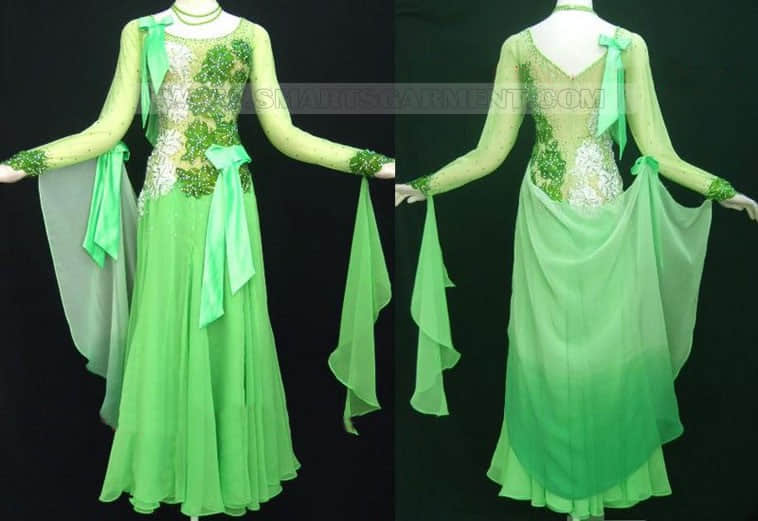 tailor made ballroom dance apparels,ballroom dancing garment for women,big size ballroom competition dance costumes