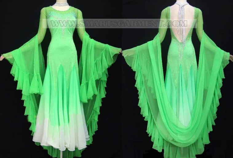 ballroom dancing apparels,customized ballroom competition dance costumes,ballroom dancing performance wear for competition