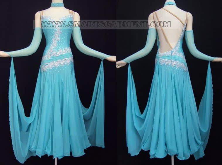 tailor made ballroom dancing apparels,ballroom competition dance clothing for kids,Dancesport performance wear