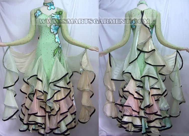 quality ballroom dancing apparels,fashion ballroom competition dance clothing,Dancesport wear